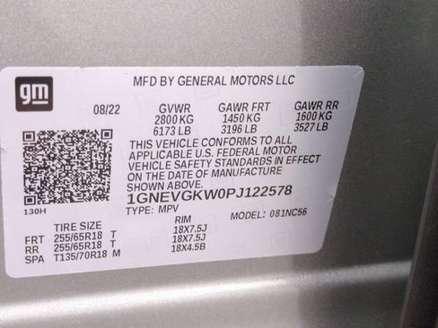 Certified 2023 Chevrolet Traverse LT AWD/4WD image 38