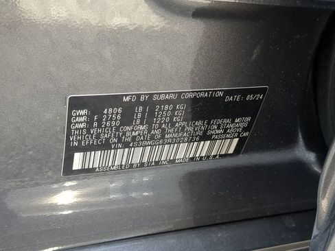 Certified 2024 Subaru Legacy Limited AWD/4WD image 35