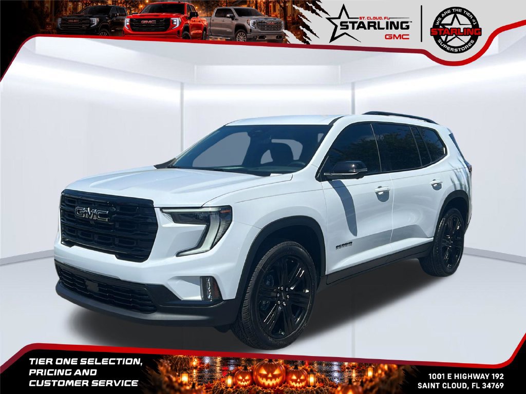 New 2026 GMC Acadia Elevation w/ Black Edition FWD 360° Tour