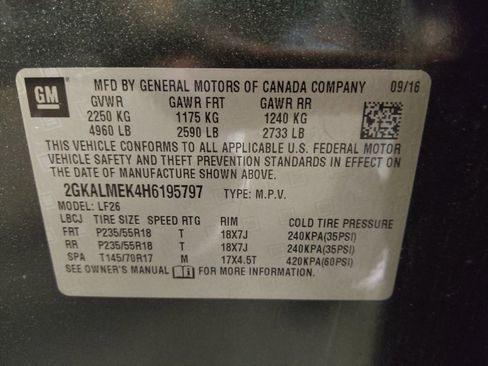 Used 2017 GMC Terrain SLE FWD image 33