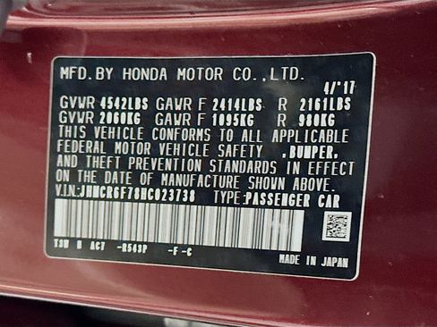 Used 2017 Honda Accord Touring image 12