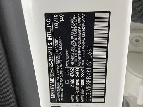 Used 2019 Mercedes-Benz C 300 4MATIC Sedan w/ Premium Package image 22