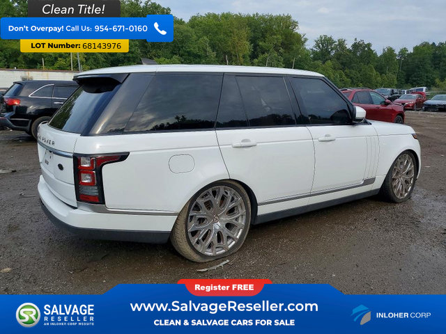 Used 2017 Land Rover Range Rover HSE AWD/4WD image 4
