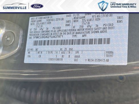 New 2026 Ford Escape Active w/ Tech Pack #1 FWD image 34