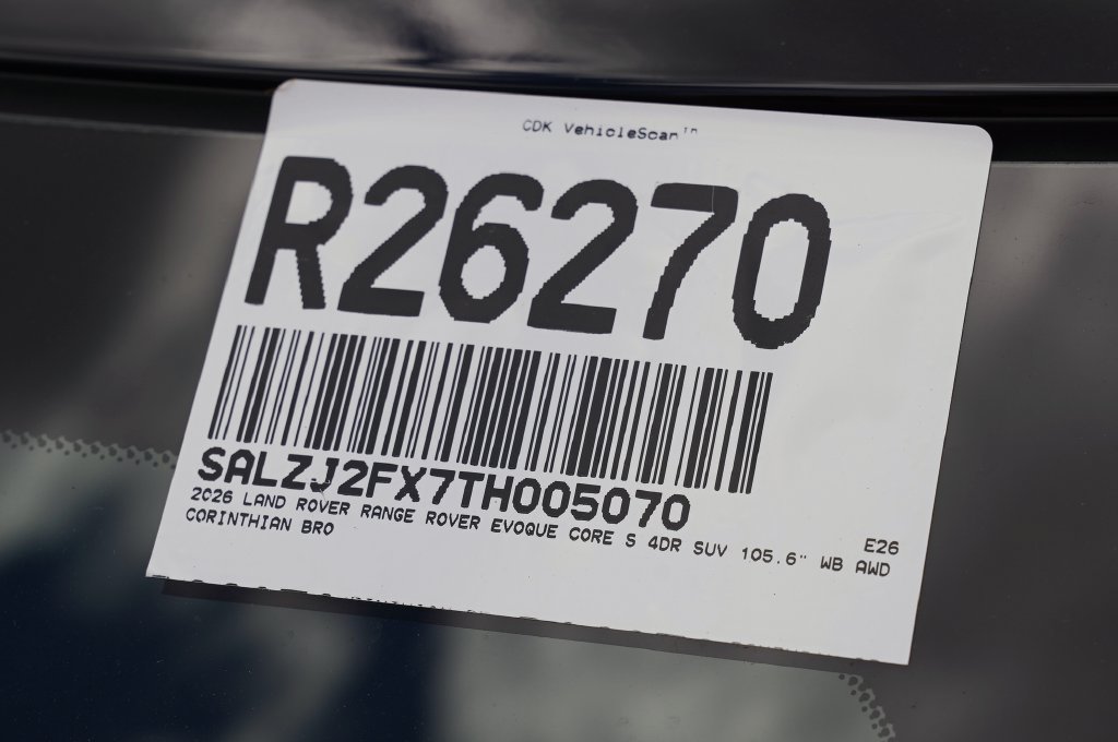 Used 2026 Land Rover Range Rover Evoque S AWD/4WD image 35
