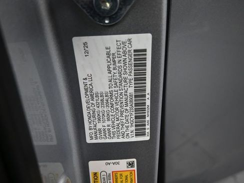 New 2025 Honda Accord LX image 4