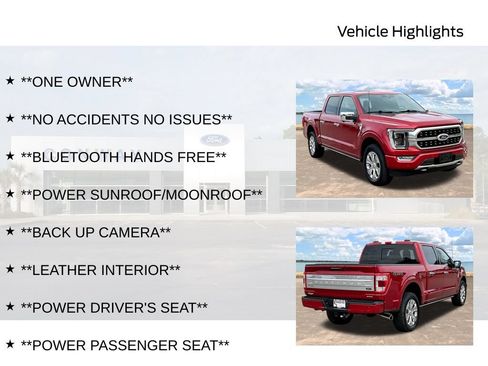 Used 2023 Ford F150 Platinum w/ Equipment Group 701A High AWD/4WD image 6