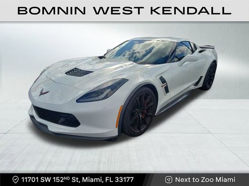 Used 2019 Chevrolet Corvette Grand Sport w/ Carbon Flash Badge Package image 2