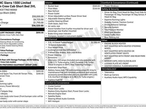 Used 2022 GMC Sierra 1500 Elevation w/ Driver Alert Package I AWD/4WD image 42