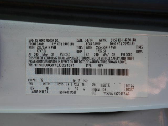 Used 2014 Ford Escape SE AWD/4WD image 3