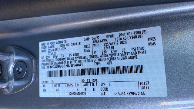 Used 2022 Ford Escape SE AWD/4WD image 29