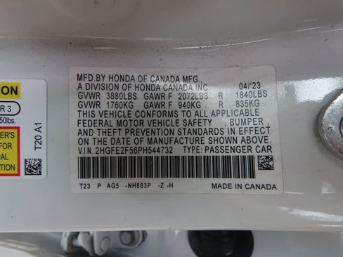 Certified 2023 Honda Civic Sport image 25