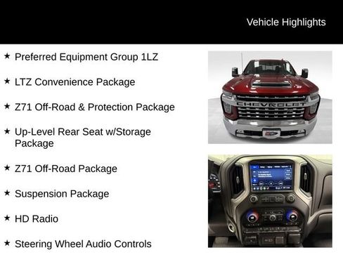 Certified 2021 Chevrolet Silverado 2500 LTZ AWD/4WD image 16