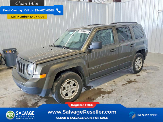 Used 2015 Jeep Patriot Sport w/ Power Value Group FWD image 1