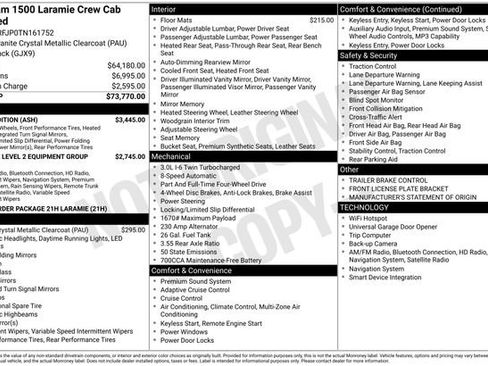 New 2026 RAM 1500 Laramie w/ Night Edition image 19