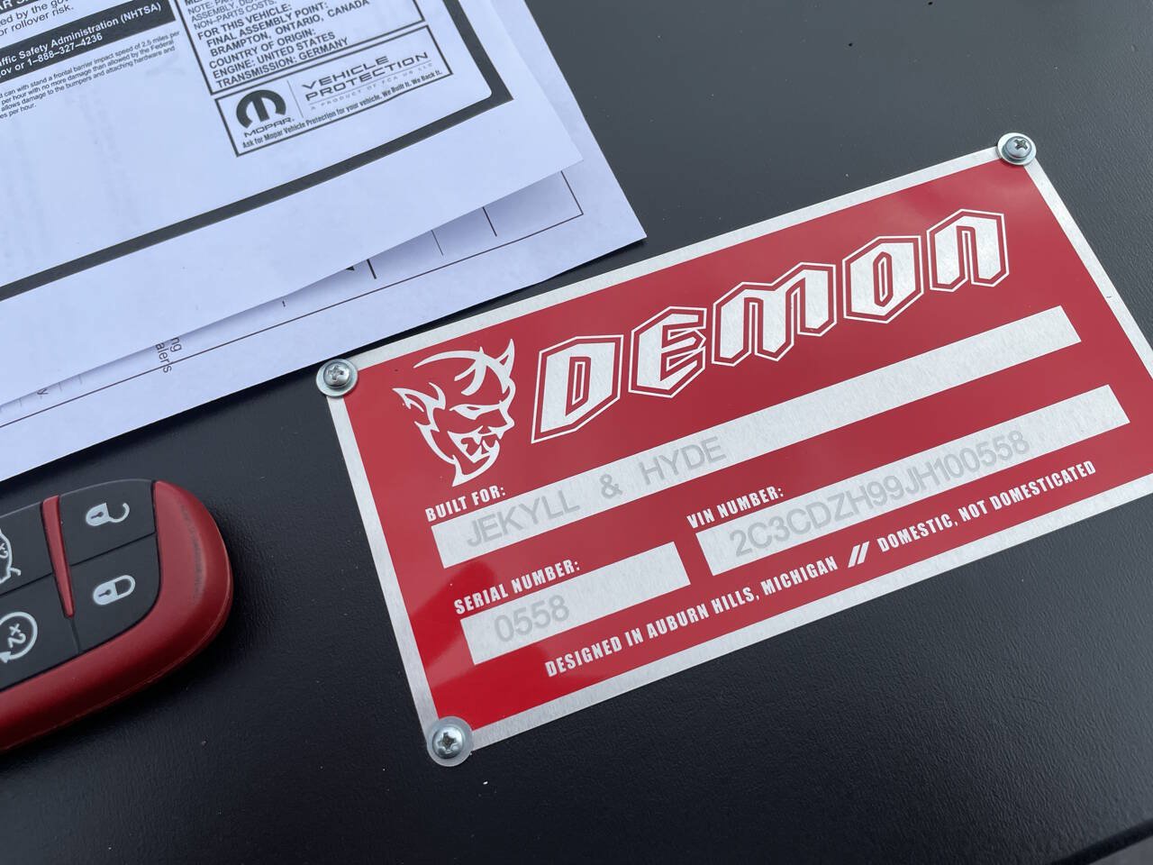 Used 2018 Dodge Challenger SRT Demon RWD image 93