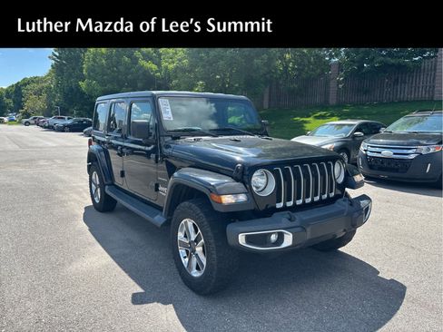 Used 2019 Jeep Wrangler Unlimited Sahara AWD/4WD image 1