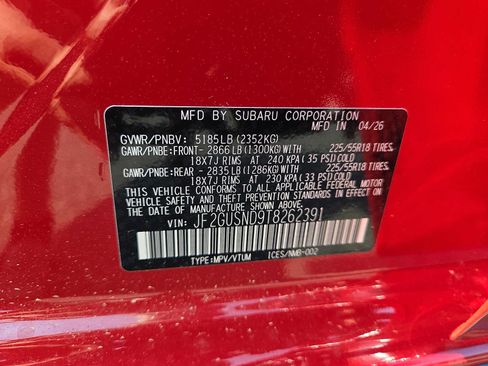 New 2026 Subaru Crosstrek 2.5i Limited AWD/4WD image 9