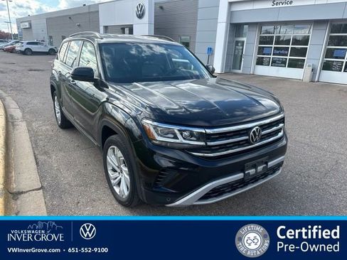 Certified 2022 Volkswagen Atlas SE AWD/4WD image 1