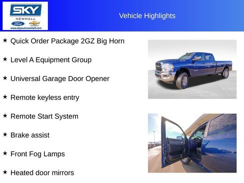 Used 2022 RAM 2500 Big Horn w/ Level A Equipment Group image 12