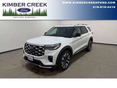 New 2026 Ford Explorer Platinum w/ LUX Leather Package