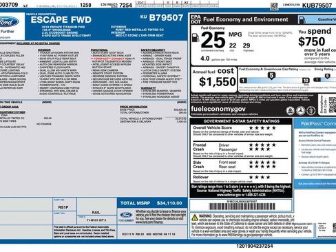 Used 2019 Ford Escape Titanium image 4