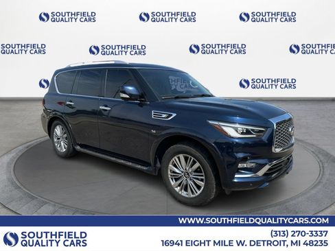 Used 2020 INFINITI QX80 Luxe w/ Proassist Package AWD/4WD image 1