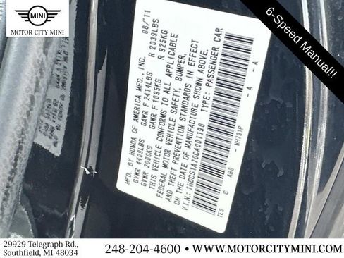 Used 2012 Honda Accord EX image 21