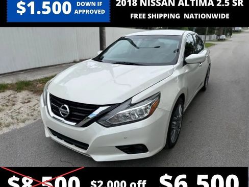 Used 2018 Nissan Altima 2.5 SR FWD image 1