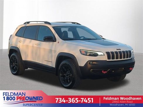 Used 2022 Jeep Cherokee Trailhawk w/ Premium Leather Package image 1