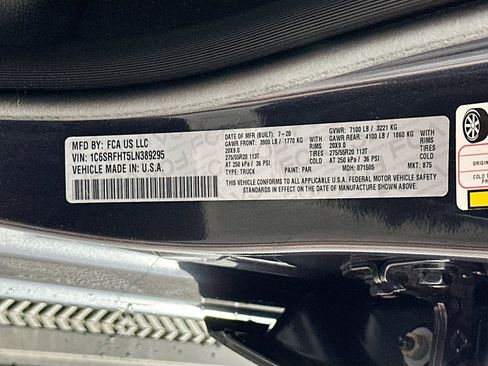 Used 2020 RAM 1500 Limited AWD/4WD image 34