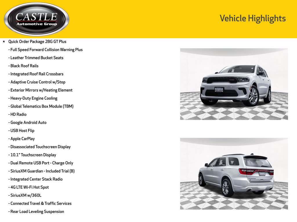 Used 2024 Dodge Durango GT AWD/4WD image 7
