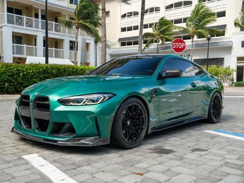 Used 2021 BMW M4 Coupe w/ Executive Package RWD image 9