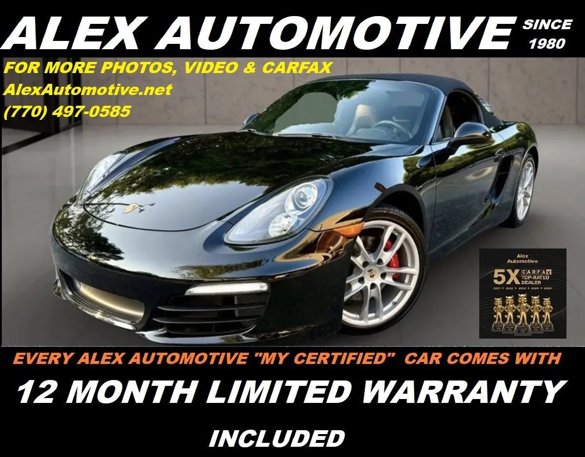 Used 2013 Porsche Boxster S RWD image 1