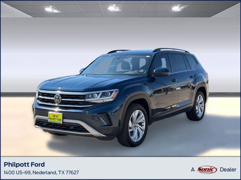 Used 2022 Volkswagen Atlas SE w/ Panoramic Sunroof Package AWD/4WD image 1