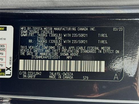 Used 2023 Lexus RX 350 Premium Plus w/ Accessory Package (Z1) AWD/4WD image 32