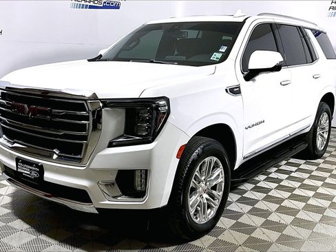 Used 2021 GMC Yukon SLT w/ SLT Premium Package image 1