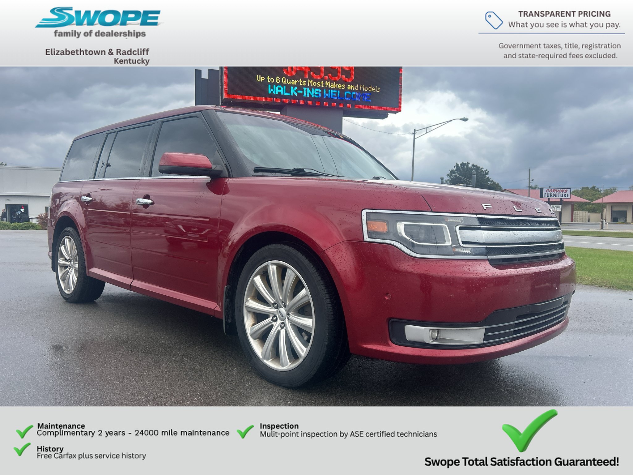 Used 2014 Ford Flex Limited w/ Equipment Group 303A AWD/4WD image 1