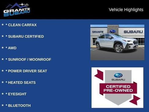 Used 2025 Subaru Crosstrek 2.5i Premium AWD/4WD image 2