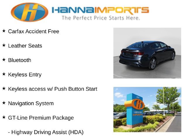 Used 2022 Kia Forte GT-Line w/ GT-Line Premium Package FWD image 8