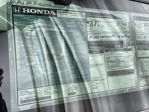 New 2026 Honda CR-V Sport image 32