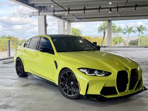 Used 2024 BMW M3 w/ Parking Assistance Package image 1