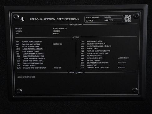 Certified 2017 Ferrari 488 GTB RWD image 52
