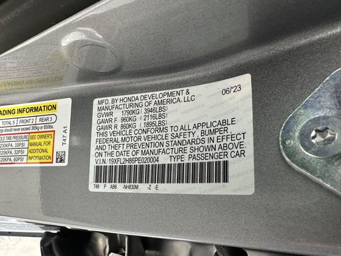 Certified 2023 Honda Civic Sport image 16