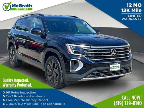 Used 2025 Volkswagen Atlas SE w/ Black Wheel Package AWD/4WD image 1