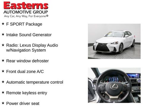 Used 2018 Lexus IS 300 F Sport w/ F Sport Package image 11
