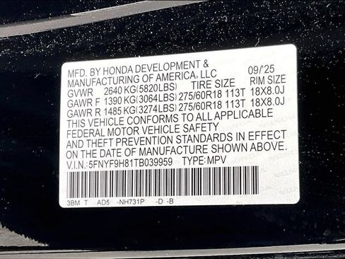 Certified 2026 Honda Passport TrailSport Elite image 14