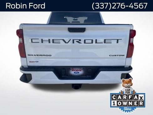 Used 2024 Chevrolet Silverado 1500 Custom w/ LPO, Dark Essentials Package RWD image 4