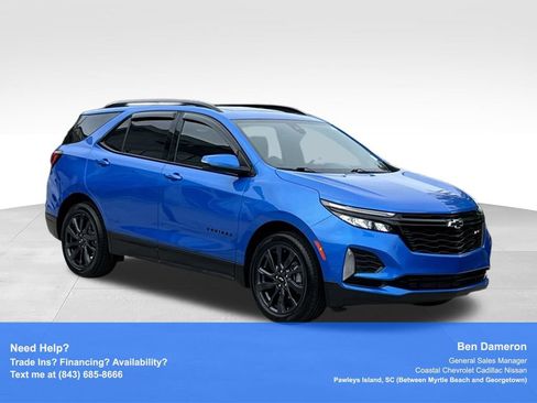 Used 2024 Chevrolet Equinox RS w/ RS Leather Package FWD image 3