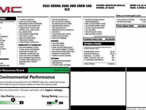 Used 2023 GMC Sierra 2500 SLE image 38